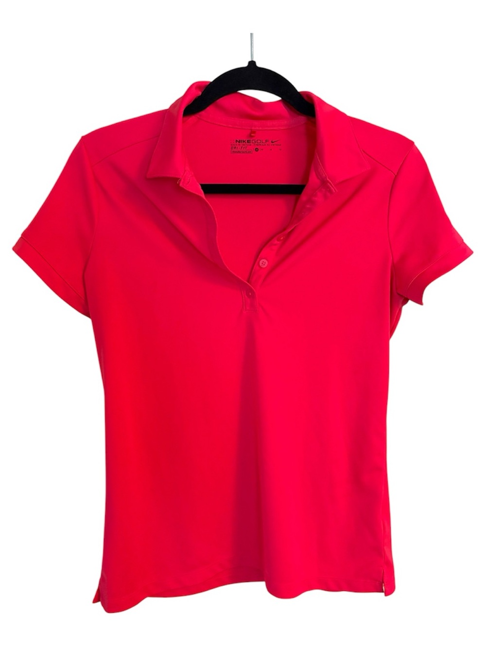 Nike Dri-FIT Women's Pink Short Sleeve Polo